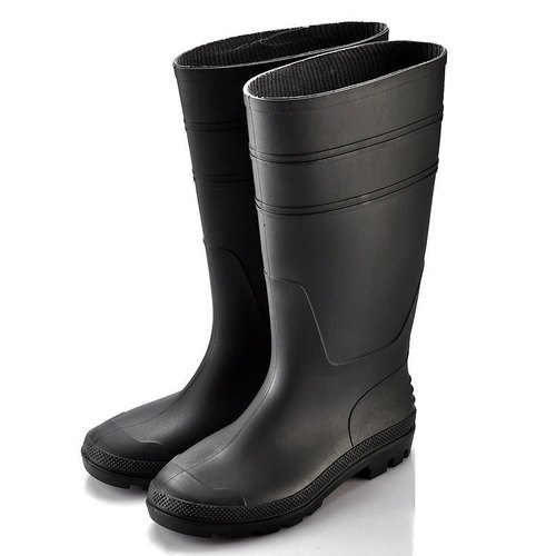 Safety Gum Boots Deck Boots - Black 