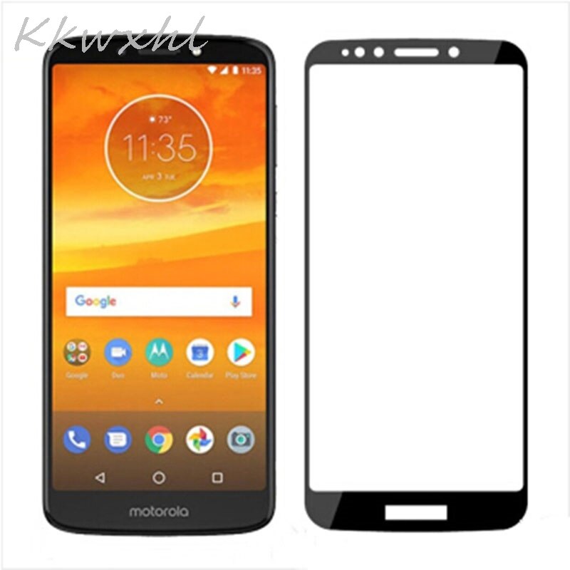 【Moto X4 Black Glass】 Full Tempered Glass For Moto E5 G6 G7 G8 E4 Play Plus X4 Force One Action Screen Protector Guard