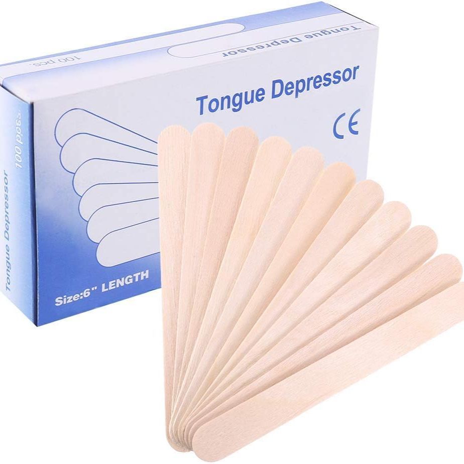Wooden Tongue Depressor 100 Pieces