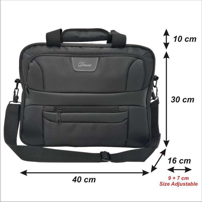 Laptop Messenger Bag With Magic Gnomes Design – 15.7 Inch Shoulder Bag For Work & Travel