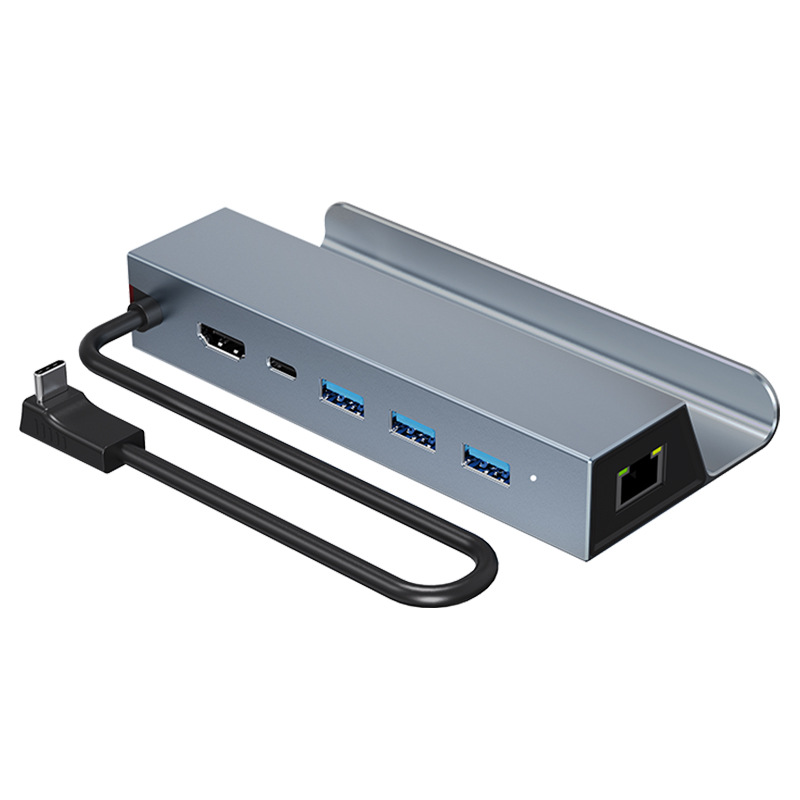 Yeahs Teui Steam Deck game console base docking station 6-in-1 4K HD screen projection connection TV bracket converter. 