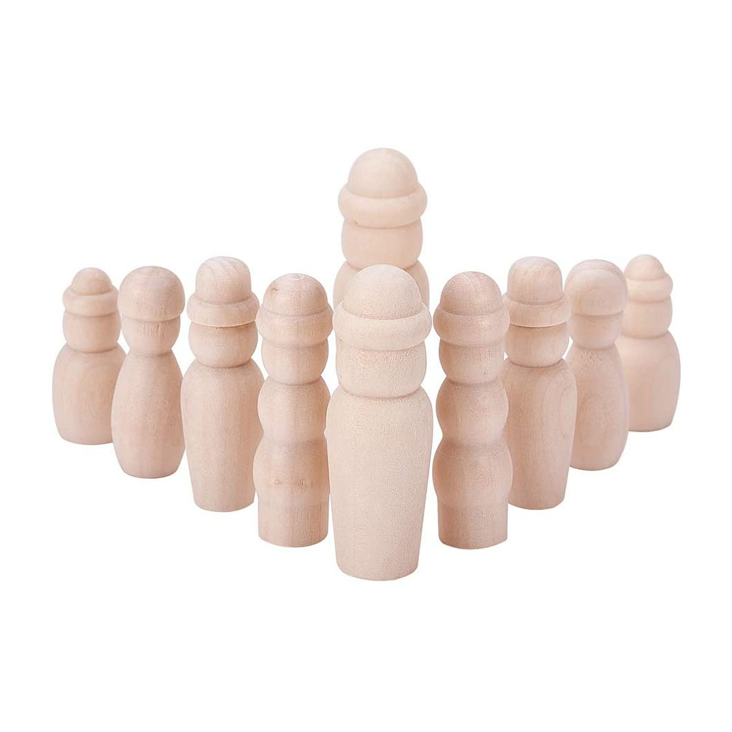 unfinished wood doll bodies