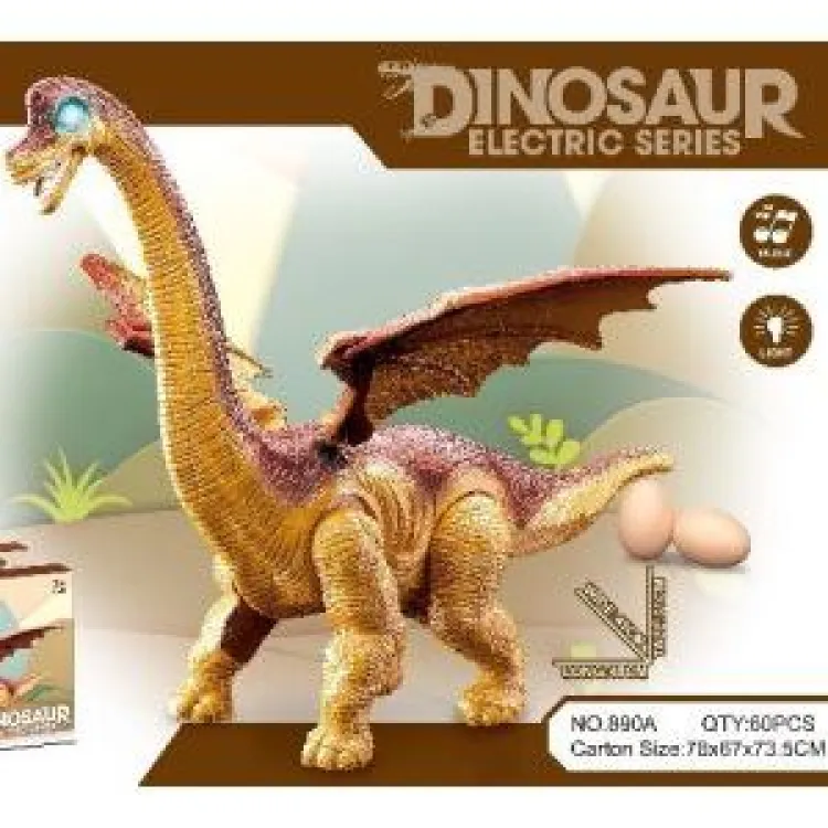 Battery operated best sale dinosaur toys