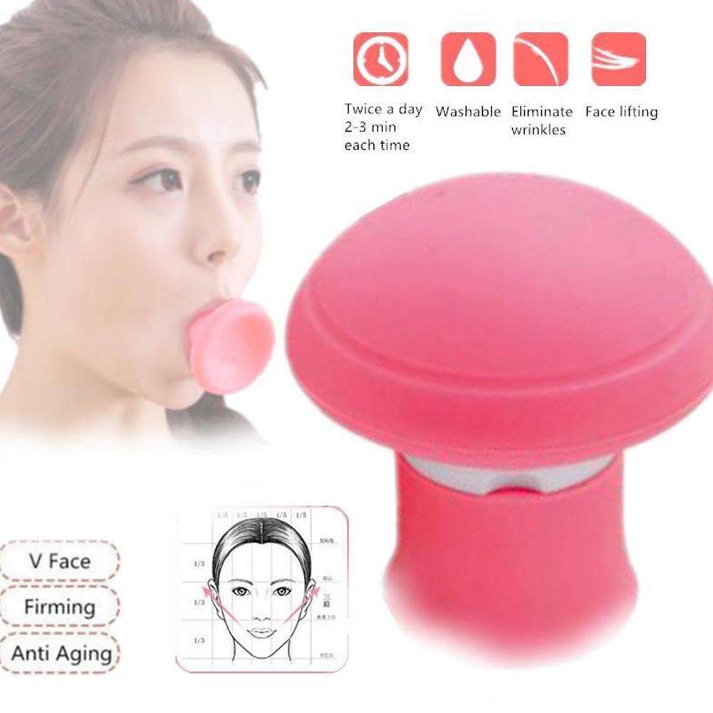 HOLD LIVE 3PCS 1PCS V Shape Face Exerciser Silicone Masseter Trainer Skin Lifting Jaw Trainer Ball Anti-Wrinkle Facial Muscle