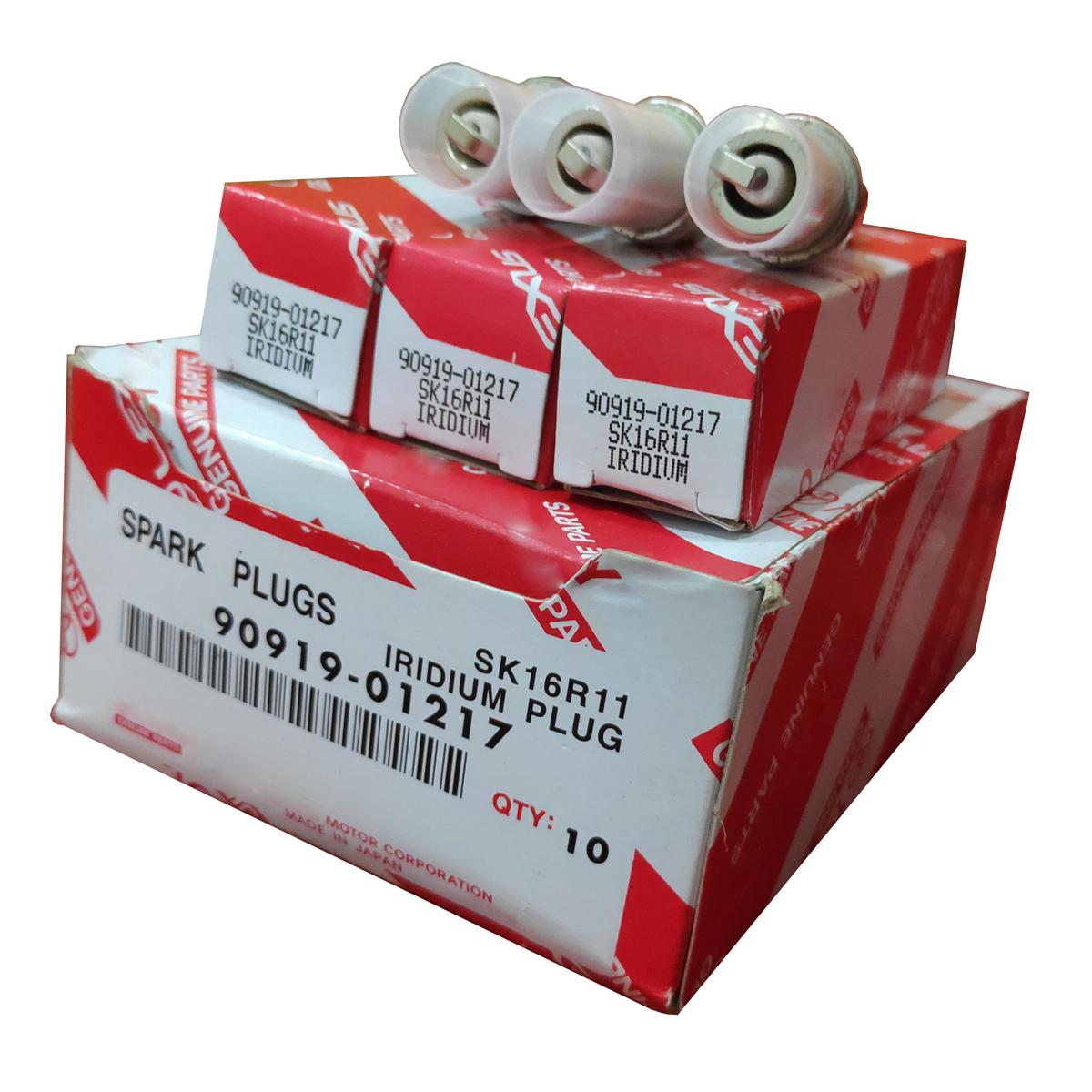 Spark Plug For Alion Corolla ZZE121 Belta Prius (4 pcs) 90919-01217 SK16R11