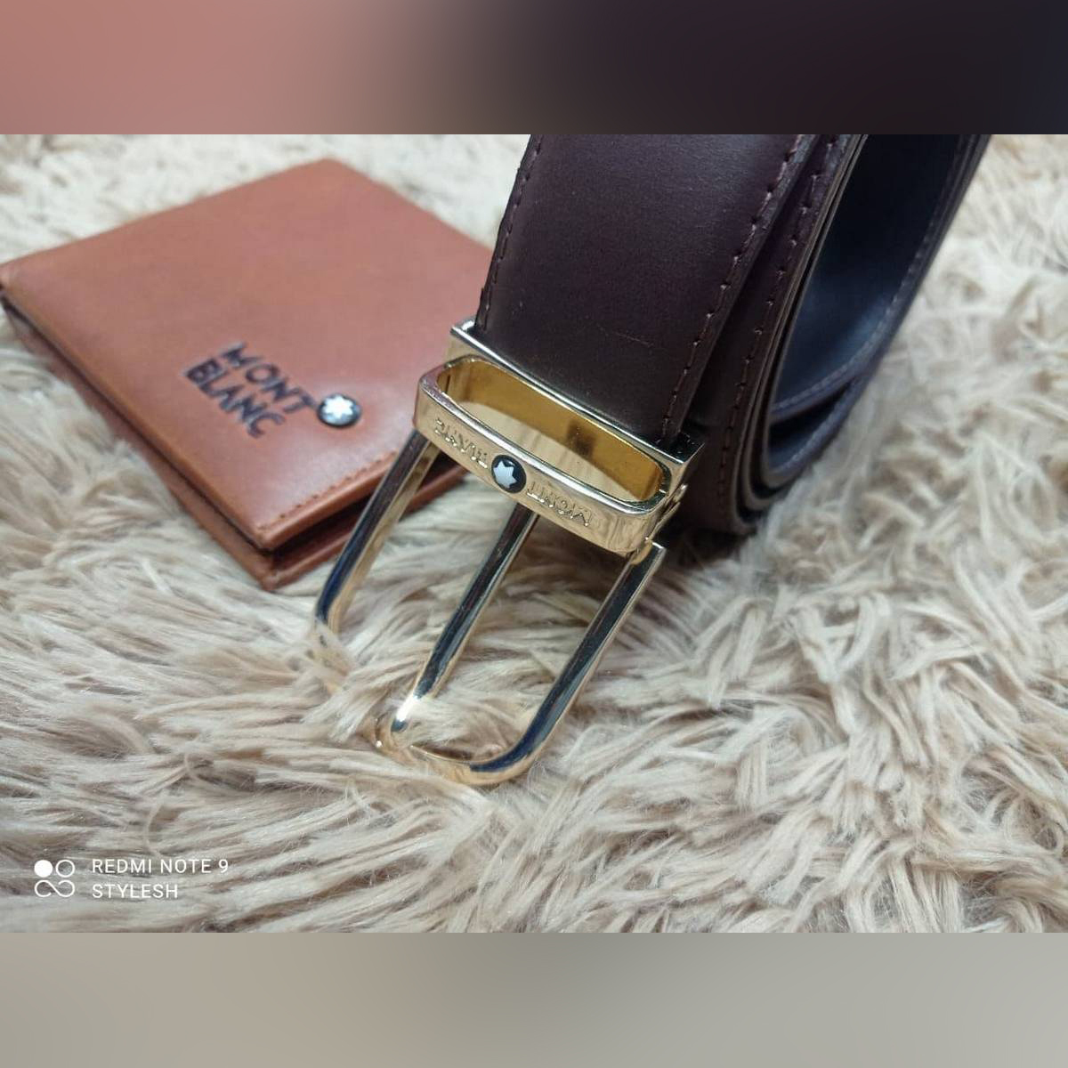 Mont Blanc Wallet \u0026 Belt For Men Combo 