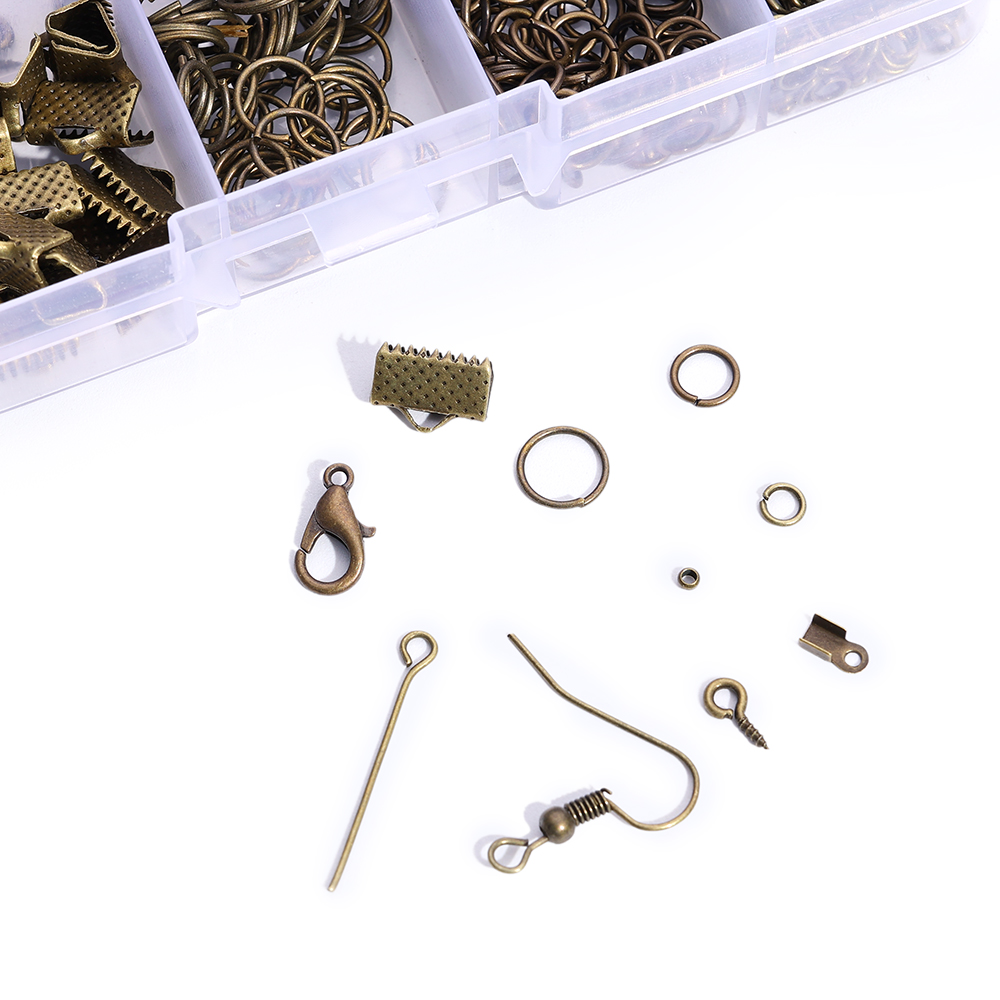 DIY Jewellery Accessories Set In 10 Compartments,jewellery Making Set For DIY Jewellery Making. 