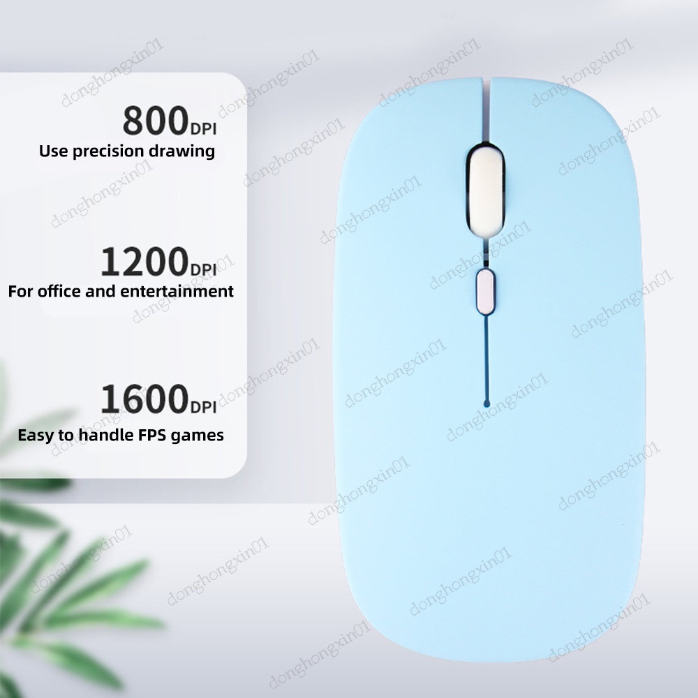 【ThinkWay】Rechargeable Wireless Mouse For Microsoft Surface Pro 9 5G 2022 8 X 13 inch 7 Plus 6 5 4 12.3" Portable Magic Silent Mice Mobile Phone Office Gaming Mouse for Surface Go 3 2 2020. 
