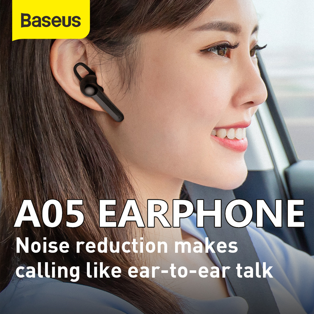 100 Genuine Baseus A05 Wireless Bluetooth 5.0 Earphone Headset