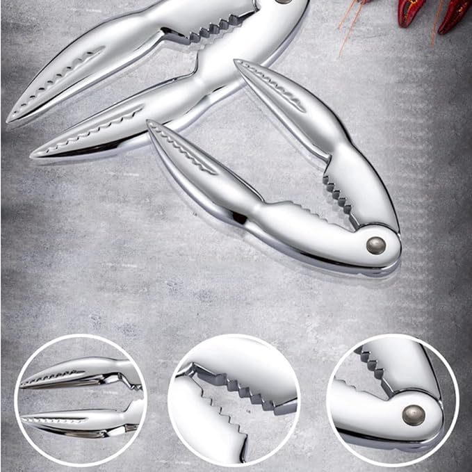Seafood claw | seafood serving tools | Crab Utensils Crab Leg Cutter Crab Opener Nut Crackers for Pecans Lobster Utensils Lobster Crackers and Picks Nutcracker Tool Nutcracker for Nuts Crab Crackers Appliance Walnut | Nisaco Mall. 