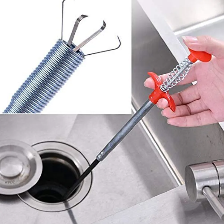 1pc Drain Hook Cleaning Tool, Hair Catcher For Sink & Pipe, Bathroom Drain  Cleaner