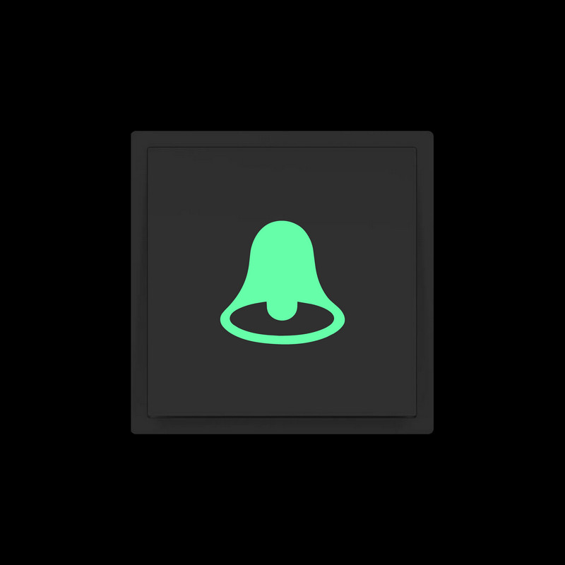 Doorbell Glow Stickers Home Decor Door Bell Sign Luminous Sticker Call Button Marking Fridge Door Phone Car Body Window Decal