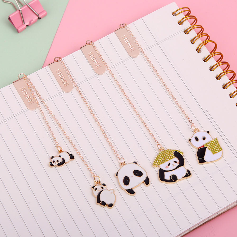 Unique Bookmark Design Meteor Rabbit Bookmark Panda Bookmark Rocket Bottle Bookmark Cat-shaped Bookmark. 