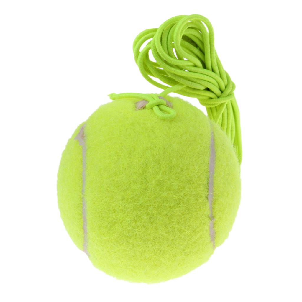 2pcs Tennis Training Ball Elastic Rope Ball On String Trainer Practice Balls 