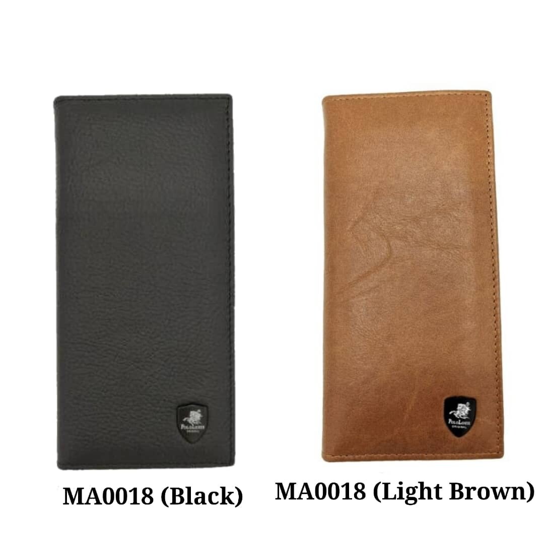 NEW Luxury Original Polo Louie Men's Top Quality Genuine Cow Leather Wallet For Men Dompet Kulit Lembu. 