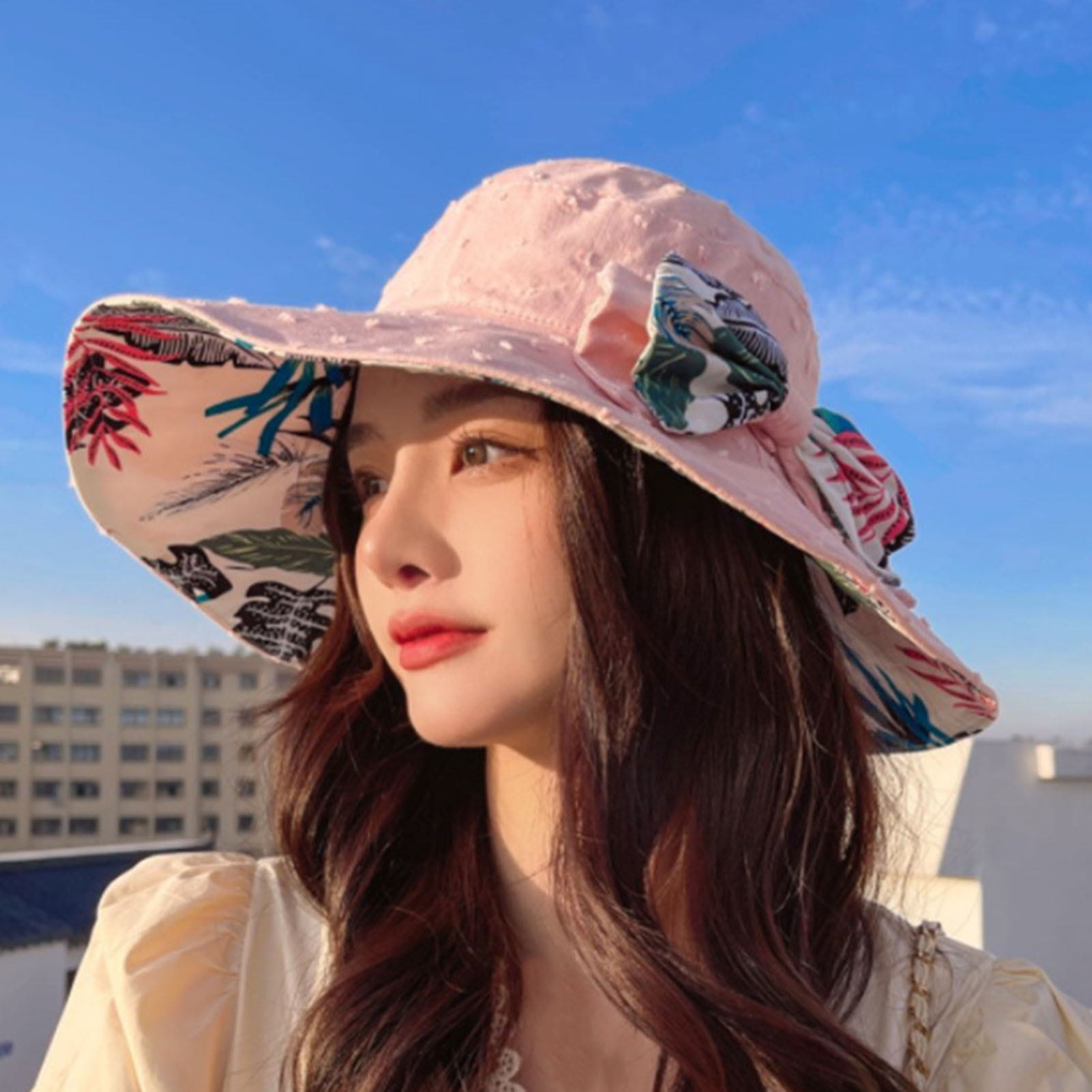 Women Cap Good-looking Washable Sun Hat 