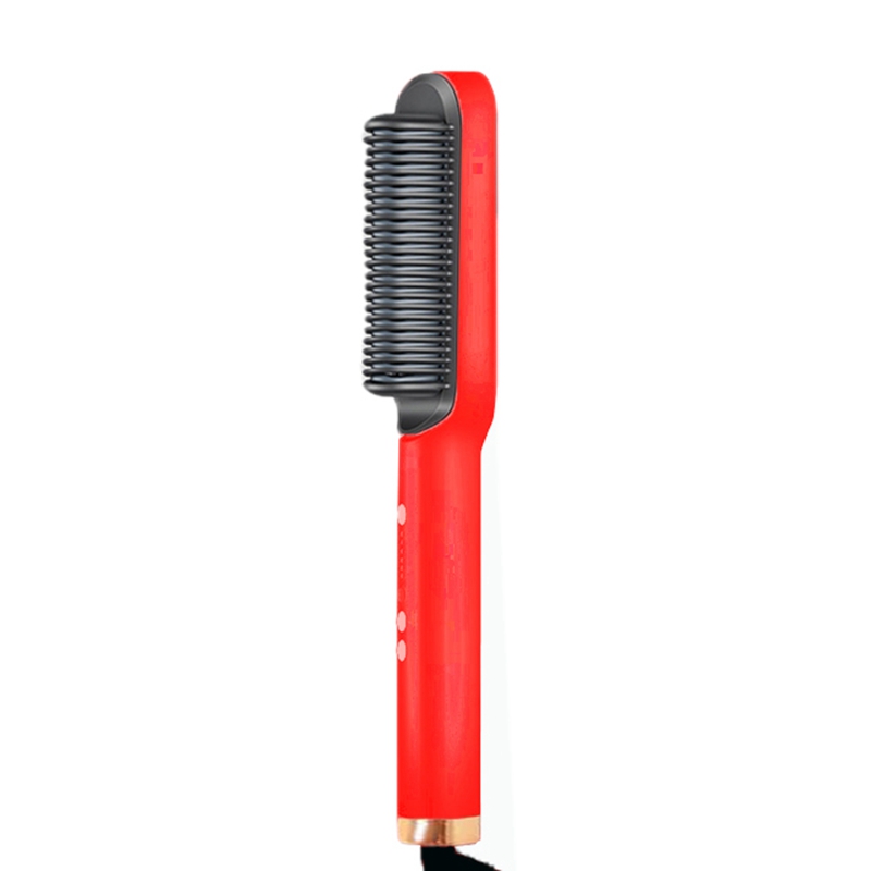 hair straightener curler brush