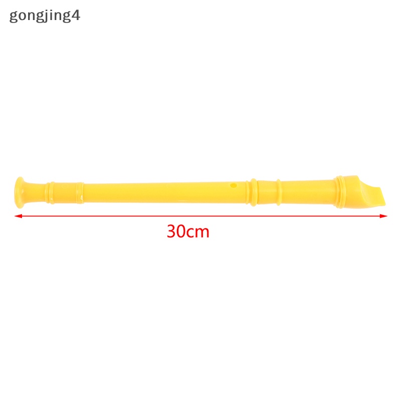 gongjing4 8 Holes Plastic Recorder Long Flute Woodwind Instrument Colorful Instrumens ph. 