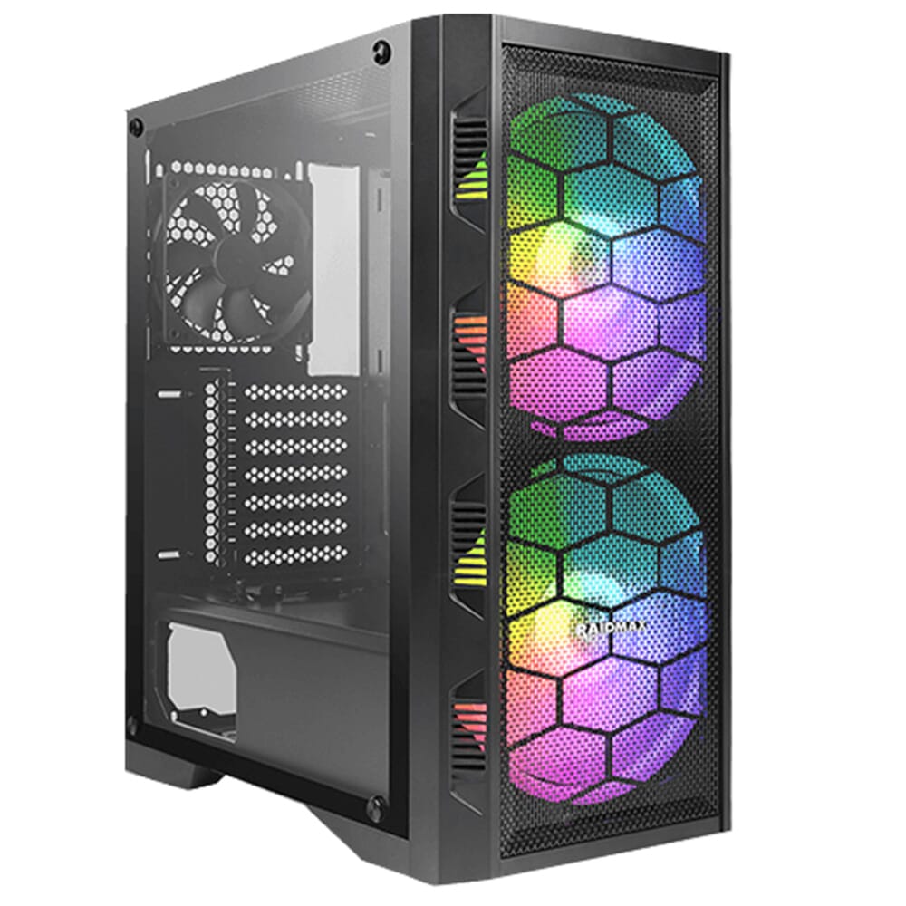 Raidmax X616 Rgb Gaming Case X616Tbf
