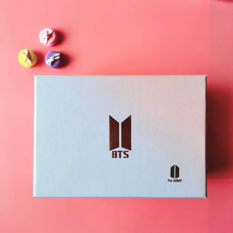 BTS BTS Postcard Gift Set Peripheral Support Gift Box Keychain Luggage Sticker Decoration. 