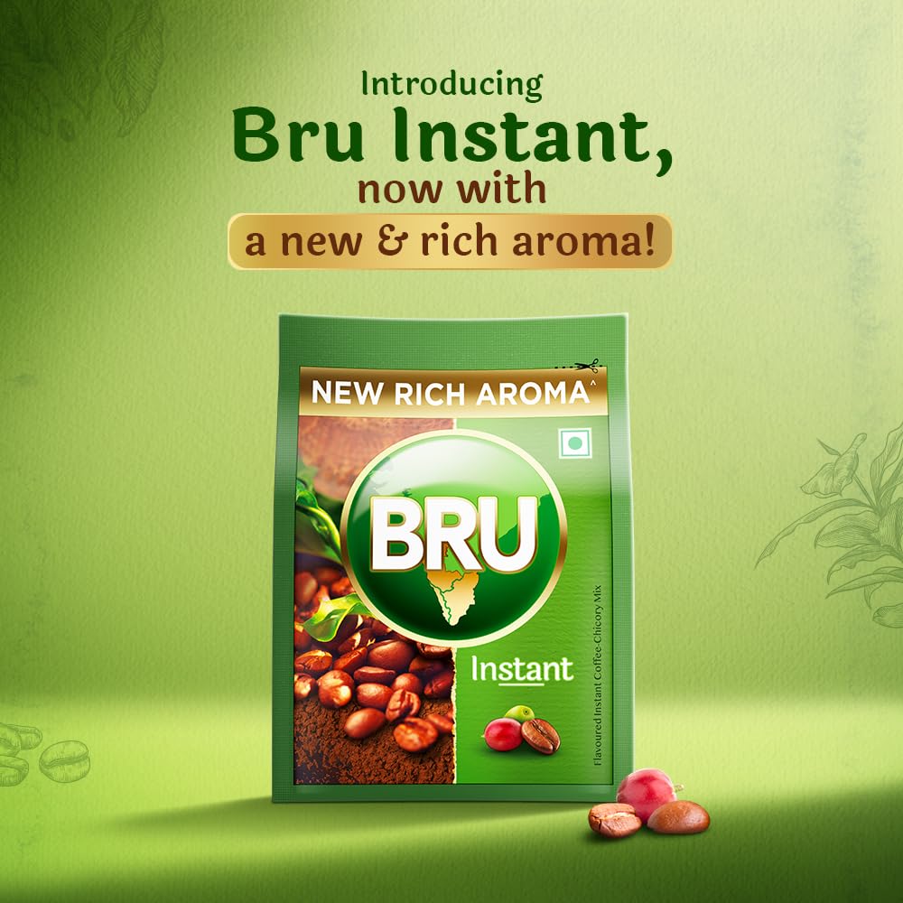 Bru Instant Coffee Sachet 2.2g (Pack of 5). 