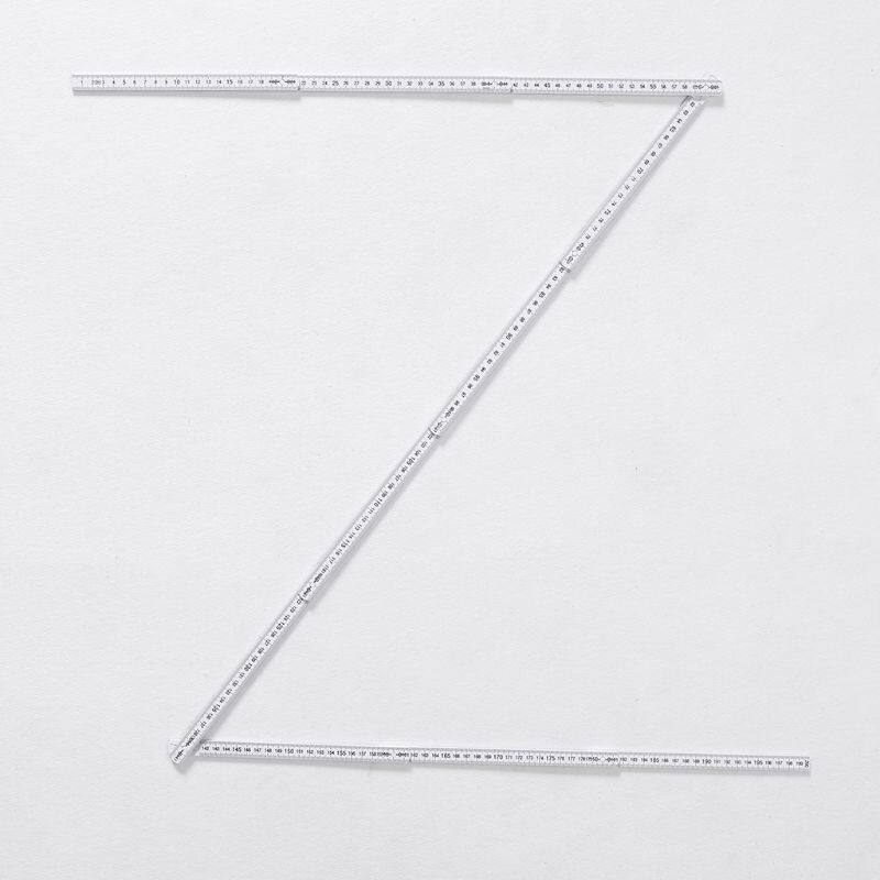 【WEJA】1M 2M 10-parts Folding Carpenters Ruler Lightweight Compact Measuring Stick Slide Fold Up Meter for Woodworking. 