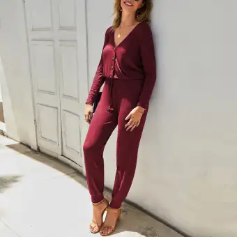 ladies evening jumpsuit