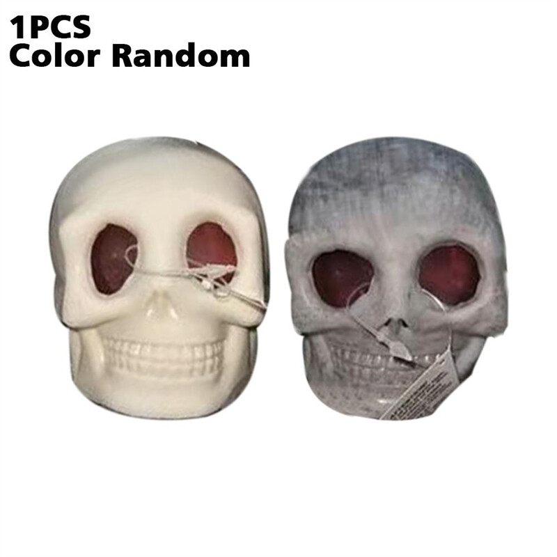 DENOSWIM New Gothic Squeeze Skull Toy Fidget Toys Halloween Skull Stress Ball Relieve Stress Children Vent Decompress Toy. 
