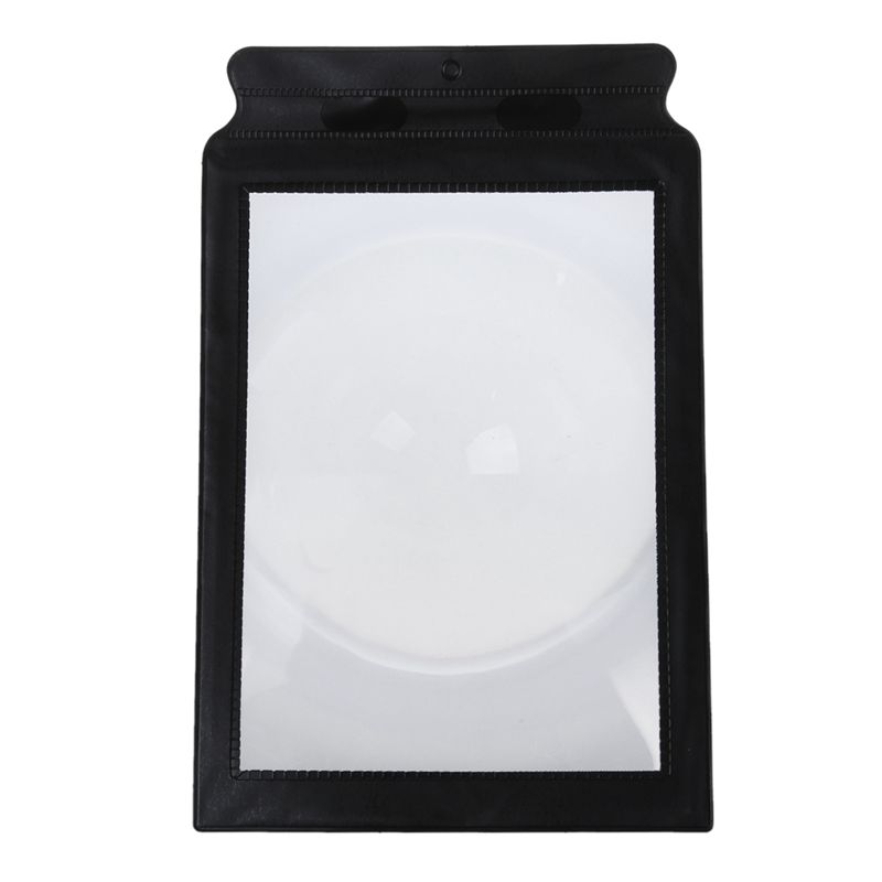 A4 Full Page 3x Magnifier Sheet Large Magnifying Glass Book Reading Aid Lens. 