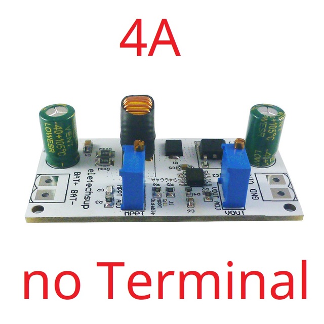 Sd29ajtc Mppt Solar Charge Controller Module 4a 3.6-24v Li-Ion Li-Po ...