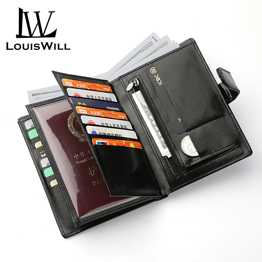 LouisWill Mini Card Holder Business Card Organizer Credit Cards Holder Large Capacity Wallet ID Card Case Slot Clip Purse Money Pouch. 