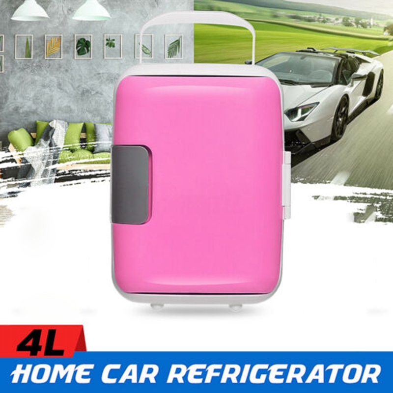 4L 12V/220V Electric Portable Mini Fridge Cooler Freezer Car Home. 
