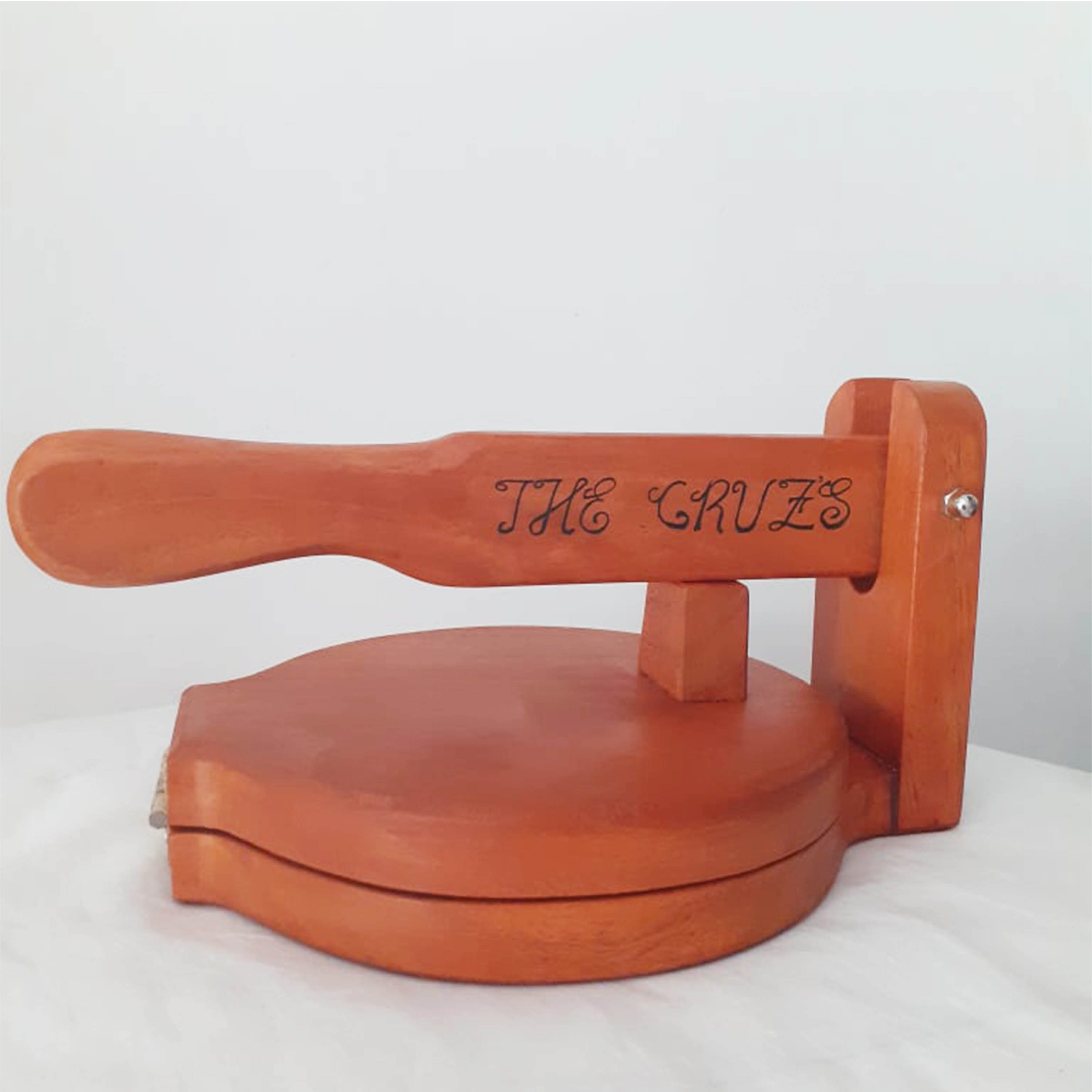 MWC Wooden Roti Press / Puri, Chapathi, Parata, Dough Ball Maker. 