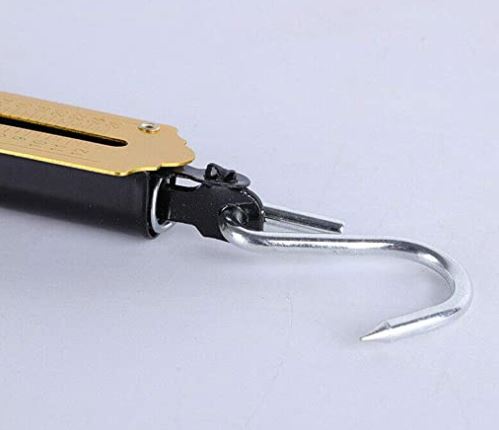 Fish Brand High Quality 50Kg Scale Pocket Balance Hanging Spring Balance Fishing Hook Scale Balance Weighing Scale Heavy Duty Portable Kitchen Luggage Grocery Food Item Hanging Scale Spring Scale Rust Proof. 