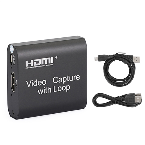 Video Capture Card with Loop Out HDMI To HDMI USB 2.0. 