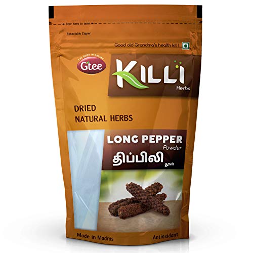 KILLI Long Pepper | Thippili | Piper longum | Pippali Powder, 100g ...