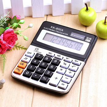 KK-800A 12-Digit Calculator Business Accounting Electronic Calculator Computer Classic Office Electronic Calculator Hs725L. 