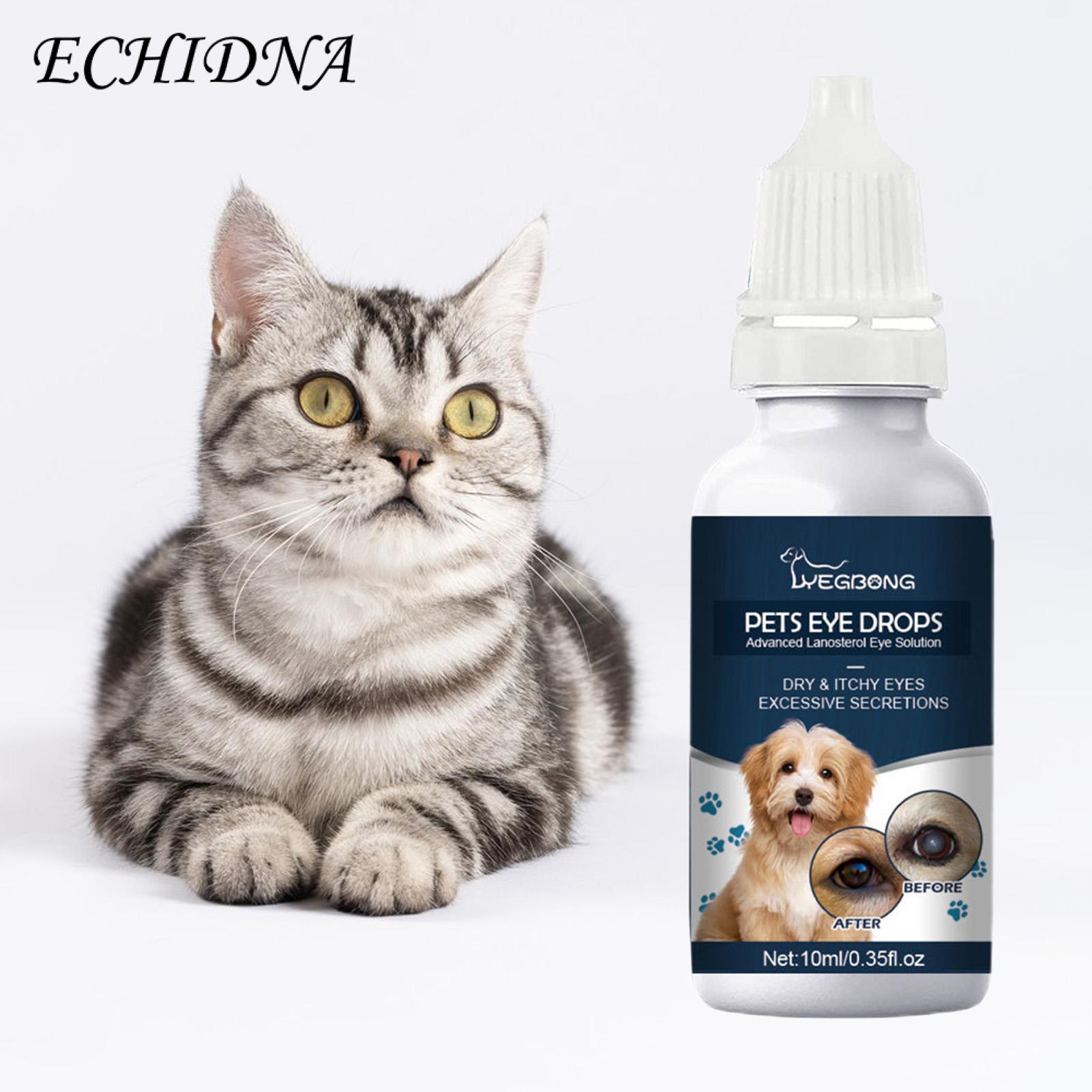 ECHIDNA Pet Eye Drops High Efficiency Dog Allergy Symptoms Eye Wash Drops. 