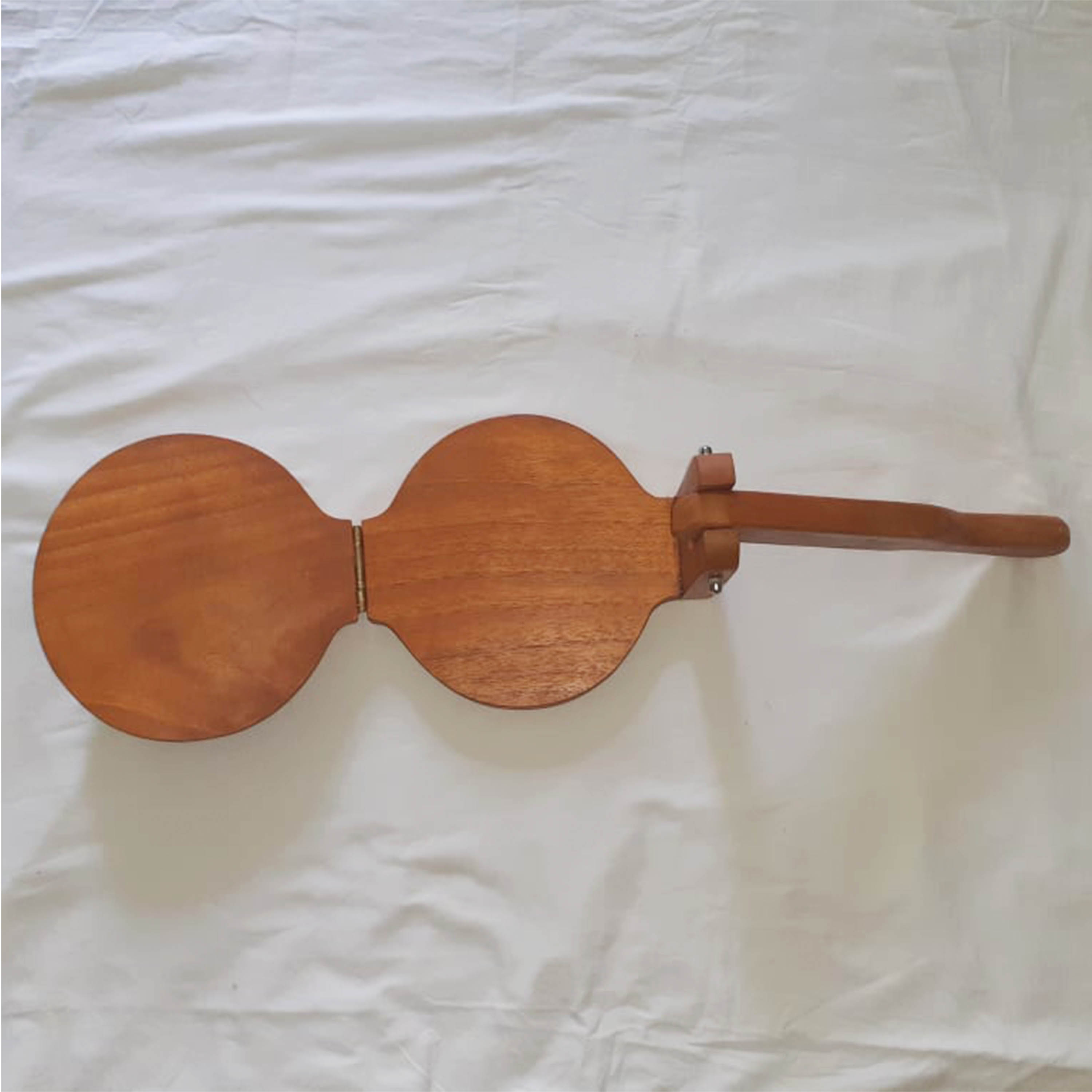 MWC Wooden Roti Press / Puri, Chapathi, Parata, Dough Ball Maker. 