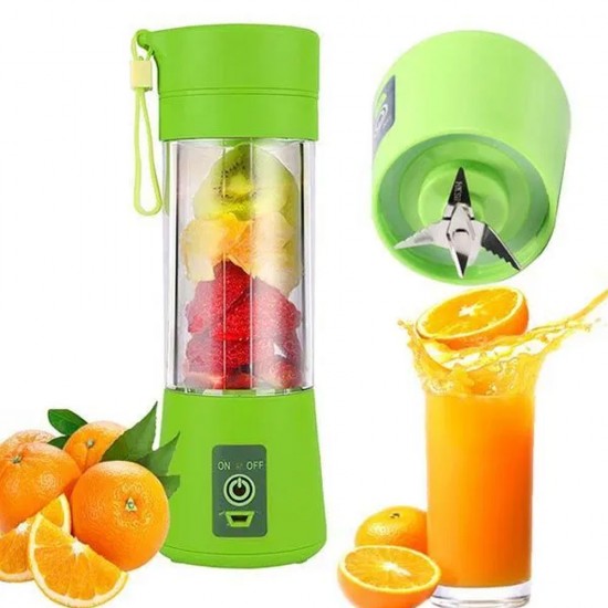 Protable and Rechargeable Battery Juice Blender HM-03. 