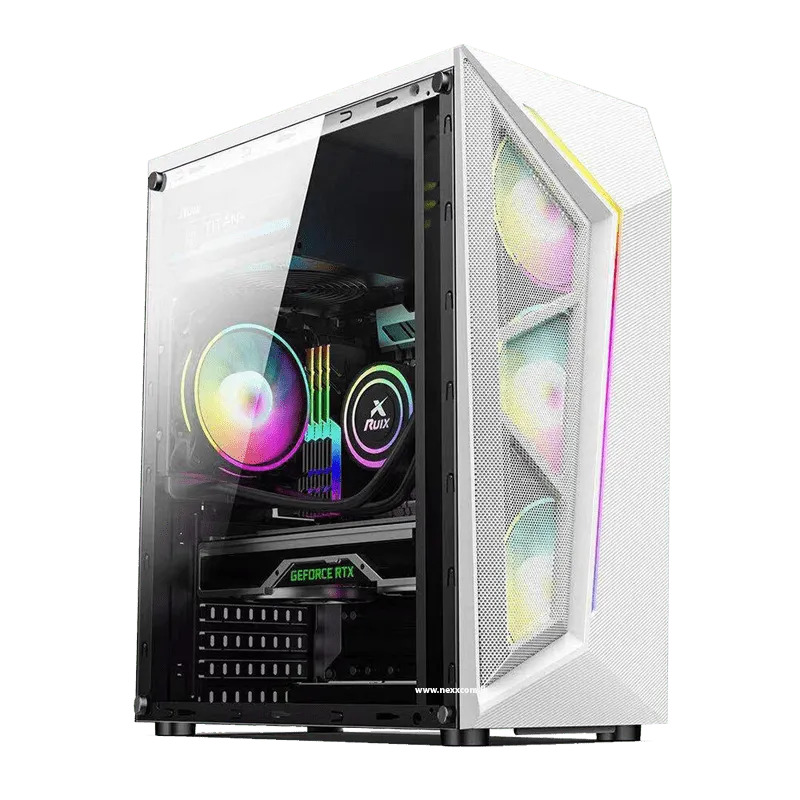Ruix v8 Gaming case with rgb strip | Daraz.lk