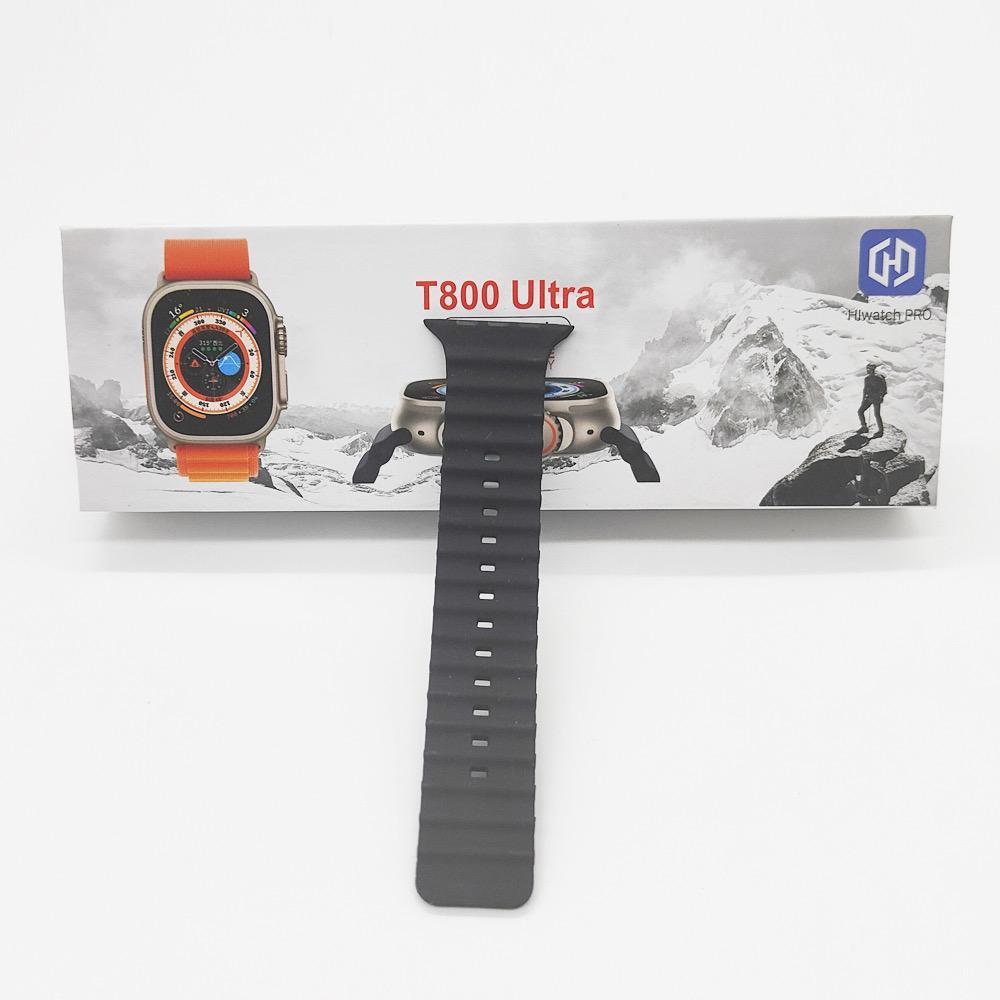 T800 Ultra Smart Watch with Wireless Charging. 