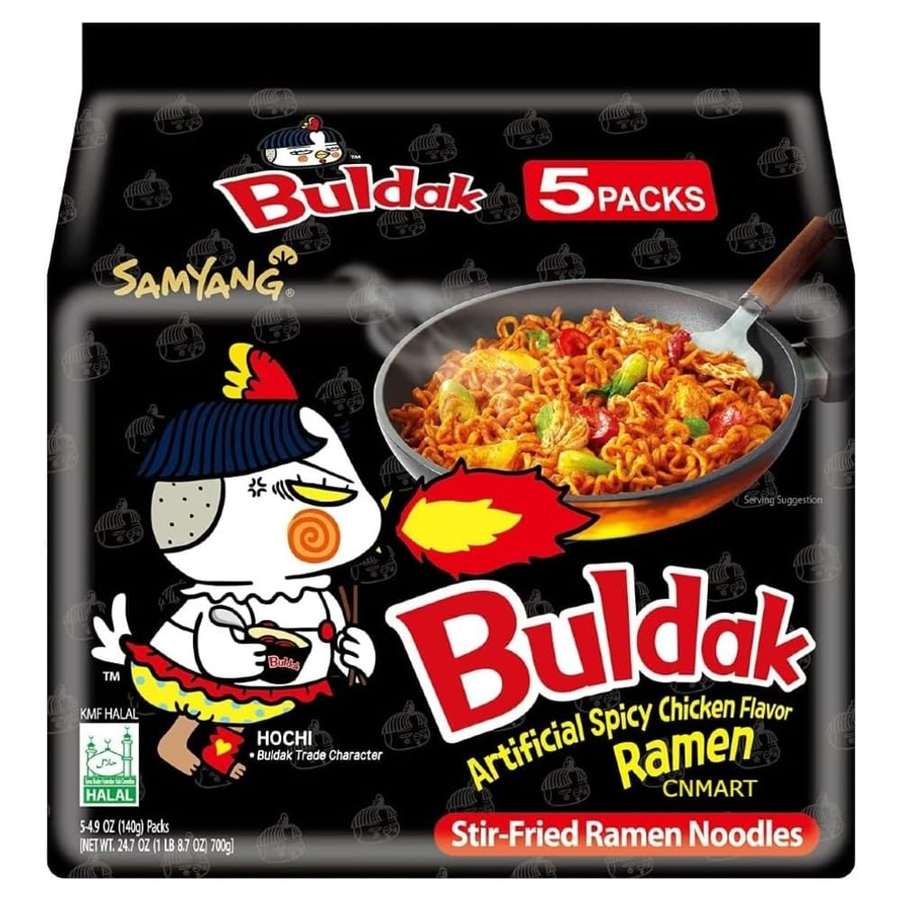[Not Fake] Samyang Buldak Ramen Hot Black Chicken Korean Ramen. 