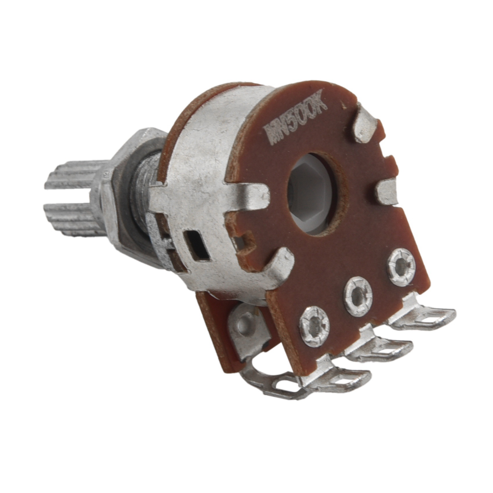 3Pc MN500K Dual Blend Balance Potentiometer(POT) Guitar Bass Volume Tone Control Switch. 