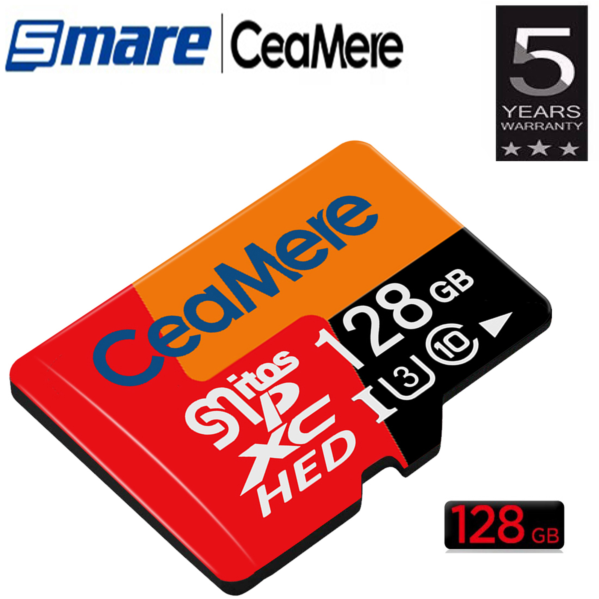 CeaMere HED High Endurance Class 10 U3 Micro SDHC SDXC 16GB 32GB 64GB 128GB 256GB Memory Card Micro SD TF Card. 