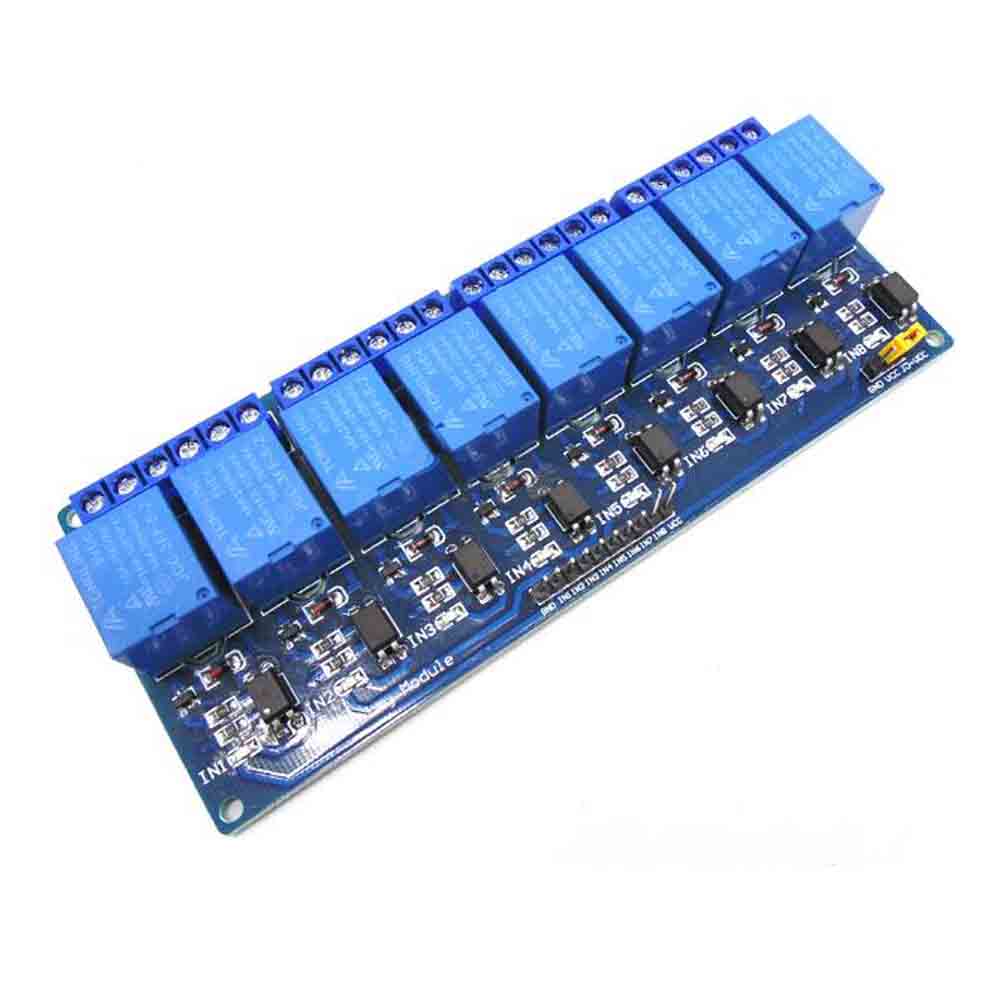 5V 1 2 4 8 channel relay module with optocoupler Relay Output 1 2 4 8 ...