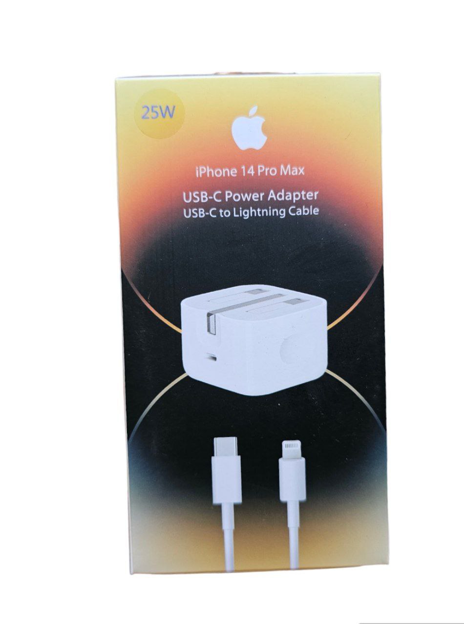 Apple 25W USB-C Power Adapter For Iphone 14 13 13 mini Pro Max