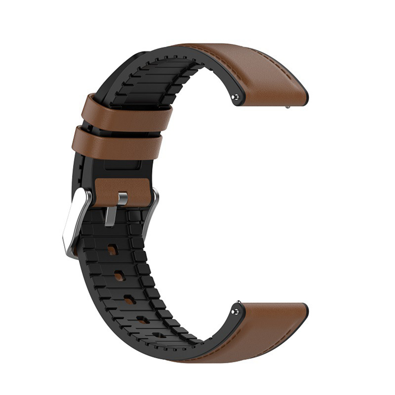 2X Leather Watchband Strap for Huawei Watch GT2 Pro Bracelet Band 22mm Wristband for Huawei WATCH Gt 2 Pro Brown. 