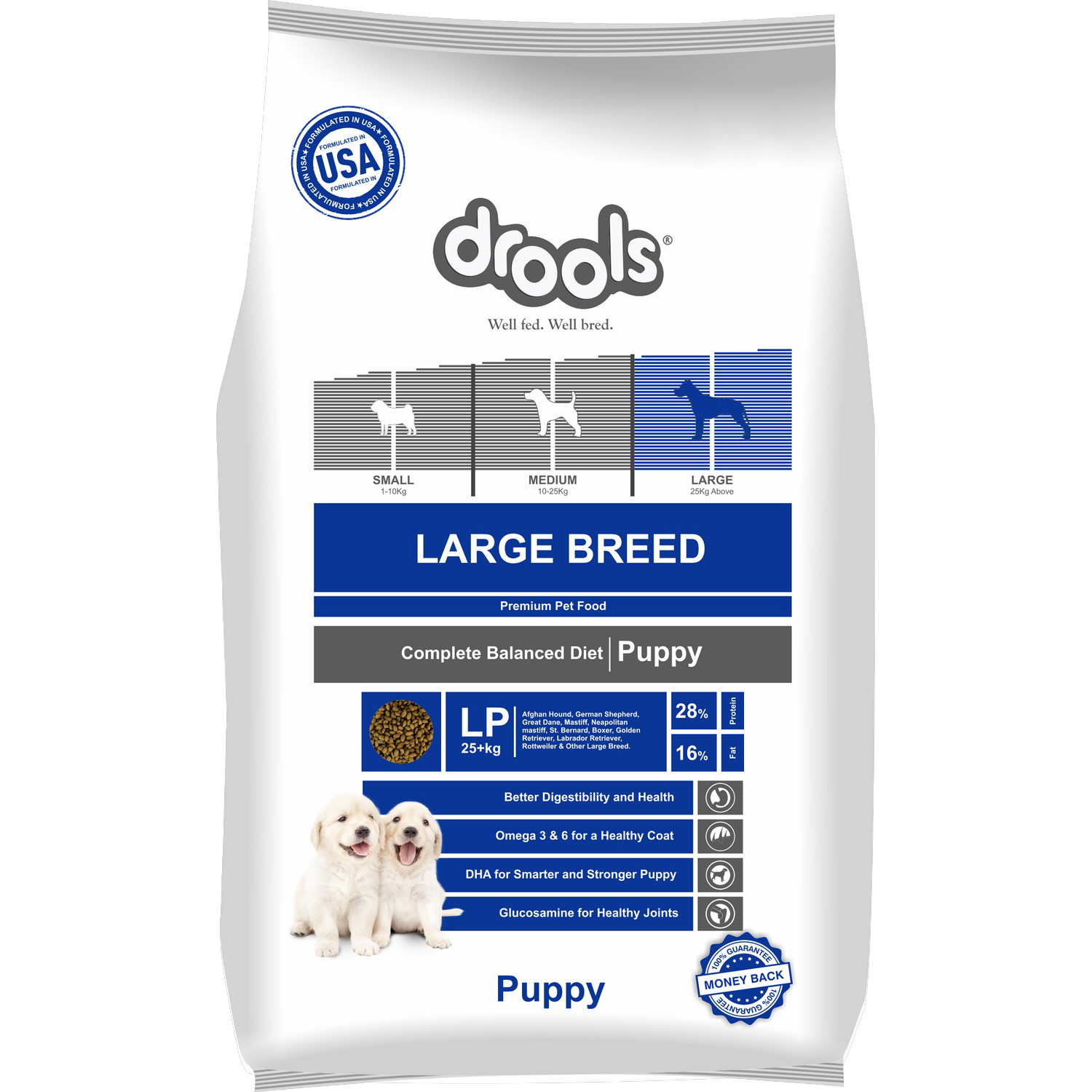 drools premium dog food