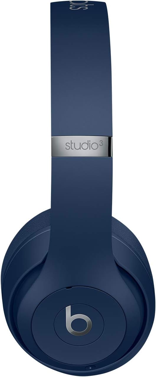 Beats Studio 3 AAA+ Grade (High Copy) Bluetooth 4.0 Wireless Headphone With Mic High-Quality Bass Sound Rechargeable Battery Comfortable Wearing Foldable Blue On-Ear Durable Headphone. 